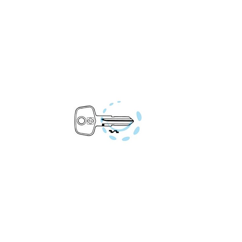 CHIAVI AUTO HUF BLAU BT4 - BT4