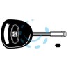 CHIAVI TIBBE PER AUTO FORD FO21P - FO21P