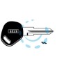 CHIAVI GIOBERT PER AUTO FIAT GT15RBP - GT15RBP
