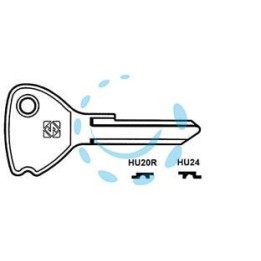 CHIAVI HUF PER AUTO OPEL - HU24