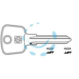 CHIAVI HUF PER AUTO OPEL - HU23