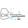 CHIAVI VACHETTE PER AUTO CITROEN MASERATI SX4 - SX4