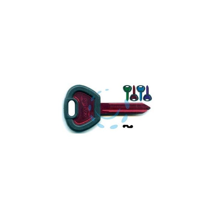 CHIAVI SIMPLEX PER AUTO CITROEN PEUGEOT SX6U4 - SX6U4 ultralite rosse