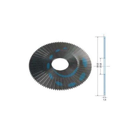 FRESA HSS-CO PER TAGLI LATERALI PER DUPLICATRICE DOPPIA MAPPA 26125010 