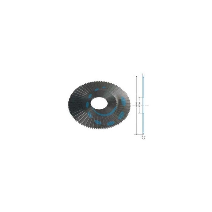 FRESA HSS-CO PER TAGLI LATERALI PER DUPLICATRICE DOPPIA MAPPA 26125010 