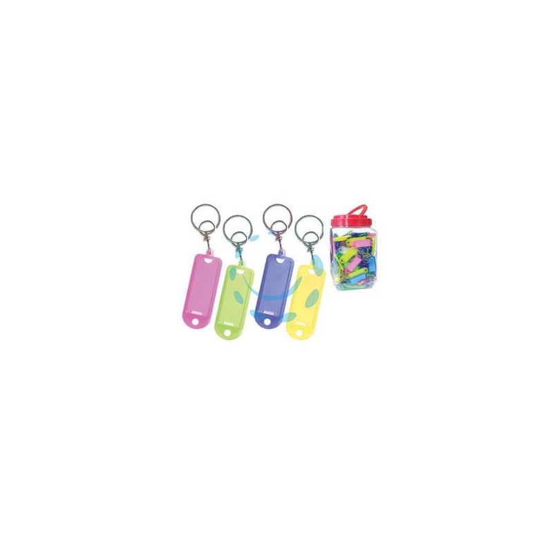 TARGHETTE PORTACHIAVI GRANDI CON ANELLO E GIVOLARE - mm.56x22