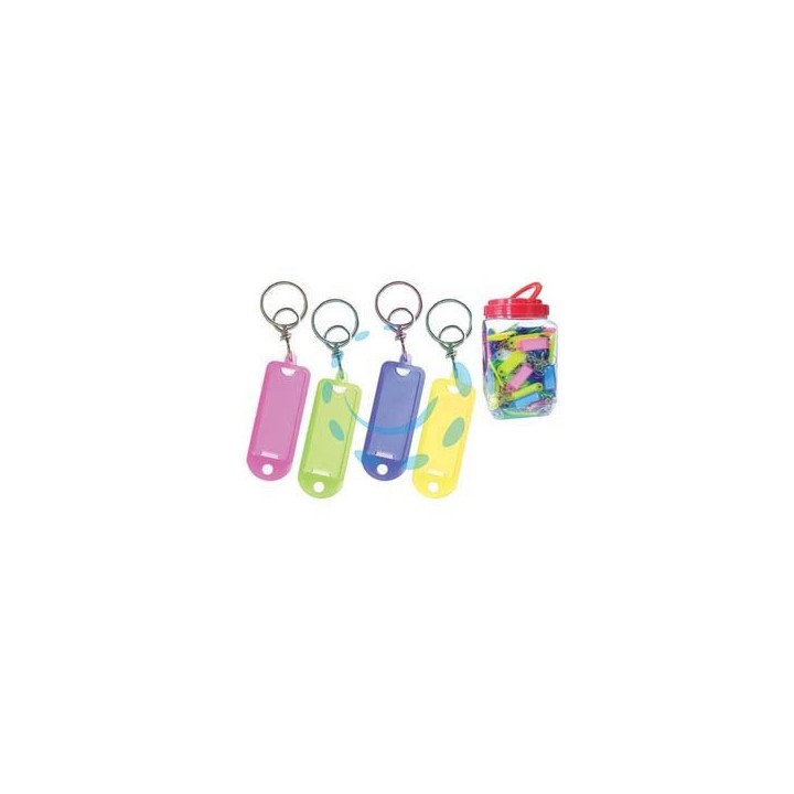 TARGHETTE PORTACHIAVI GRANDI CON ANELLO E GIVOLARE - mm.56x22