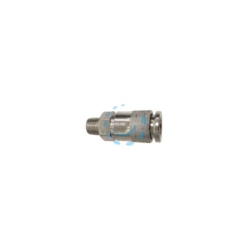 RUBINETTO RAPIDO PROFILO GERMANIA FILETTATO MASCHIO 1/4" P/COMPRESSORE
