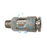 RUBINETTO RAPIDO PROFILO GERMANIA FILETTATO MASCHIO 1/4" P/COMPRESSORE