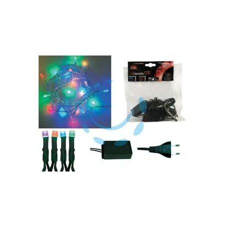 LUCCIOLE A LED MULTICOLOR LUCE FISSA PER INTERNO