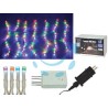 TENDA 144 LED MULTICOLOR PER ESTERNO CON GIOCO LUCI