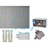TENDA SFALSATA 150 LED MULTICOLOR PER ESTERNO CON GIOCO LUCI
