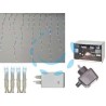 TENDA SFALSATA150 LED BIANCO FREDDO PER ESTERNO CON GIOCO LUCI