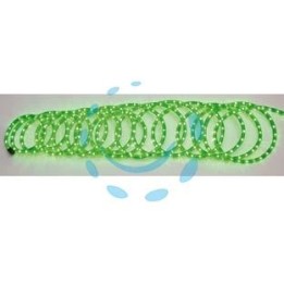 TUBO LUMINOSO CON GIOCHI LUCE VERDE - mt.6 con 216 luci