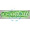 TUBO LUMINOSO CON GIOCHI LUCE VERDE