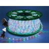 TUBO LUMINOSO 1200 LED 3 VIE MULTICOLOR USO INT.EST. C/GIOCO LUCI MT50