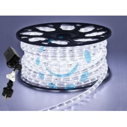 TUBO LUMINOSO 1200 LED 3VIEBIANCO FREDDO USI INT.EST C/GIOCO LUCI MT50 - mt.50