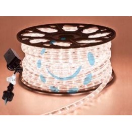 TUBO LUMINOSO 1200 LED 3VIE BIANCO CALDO USI INT.EST.C/GIOCO LUCI MT50 - mt.50
