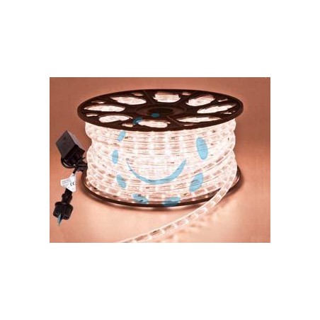 TUBO LUMINOSO 1200 LED 3VIE BIANCO CALDO USI INT.EST.C/GIOCO LUCI MT50