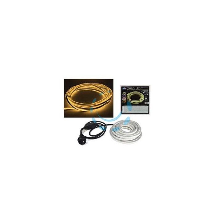 TUBO NEON TAPELIGHT BIANCO CALDO PER USO INTERNO ESTERNO - mt.6