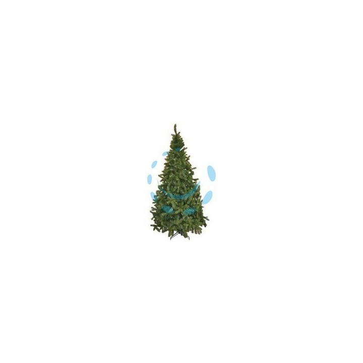 ALBERO DI NATALE PINO VERDE - cm.120h. con 202 rami, base in metallo