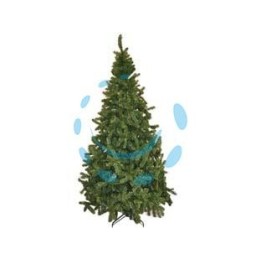 ALBERO DI NATALE PINO VERDE - cm.150h. con 387 rami, base in metallo