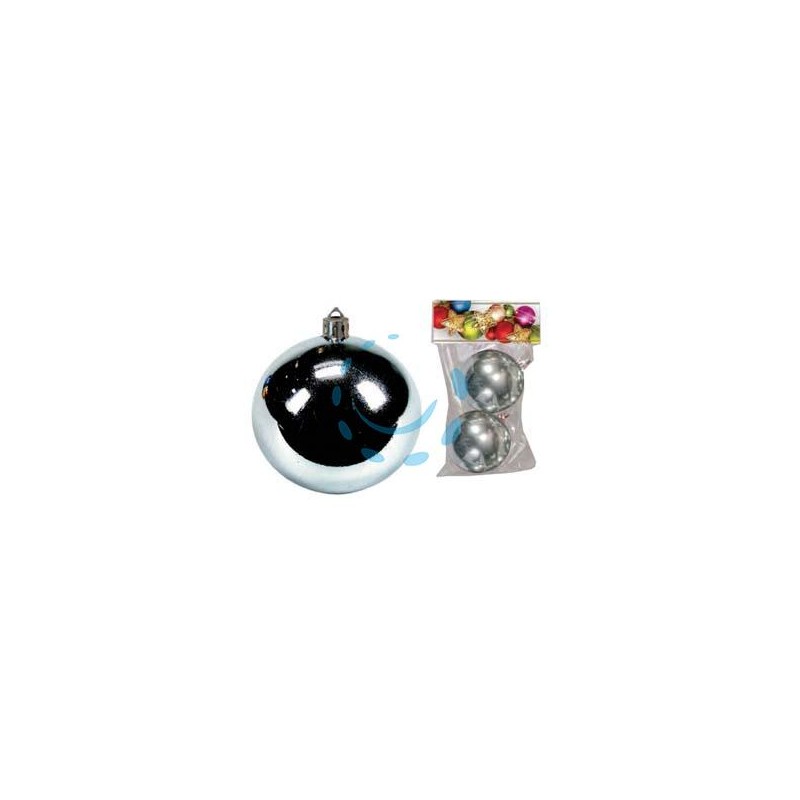 SFERE LISCE COLORE ARGENTO
