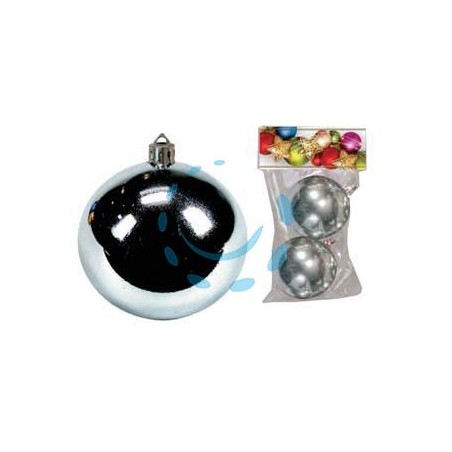 SFERE LISCE COLORE ARGENTO