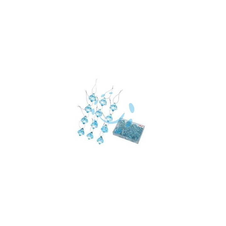 DECORO "DIAMANTE" BLU 