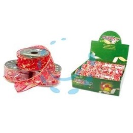 BOBINE DI NASTRO DECORATIVO ROSSO 