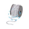 COLLANA IN PLASTICA IN BOBINA COLORE ARGENTO