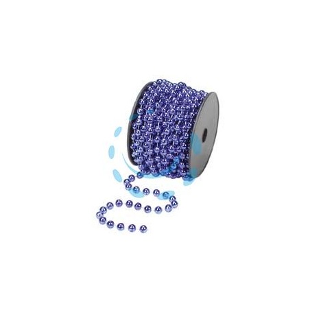 COLLANA IN PLASTICA IN BOBINA COLORE BLU