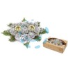 PORTA CANDELE A DUE POSTI COLORE ARGENTO