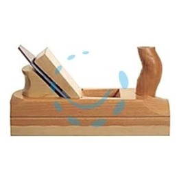 PIALLA A MANO SPONDERUOLA DA FALEGNAME IN LEGNO - doppia lama mm.48 PG 626.00