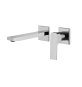RUBINETTO MISCELATORE LAVABO A PARETE PIASTRA DIVISA FIMA CARLO FRATTINI FIT F3391NLX8CR