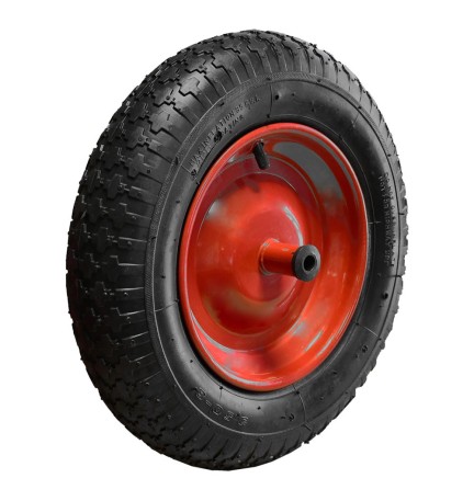 RUOTA PER CARRIOLA PNEUMATICA interasse mm 115