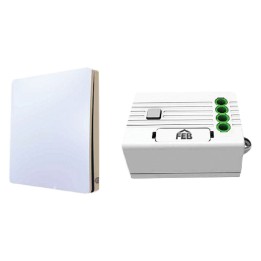 RELE' SINGOLO CON PULSANTE SINGOLO '9301' art. 9320 + 9321