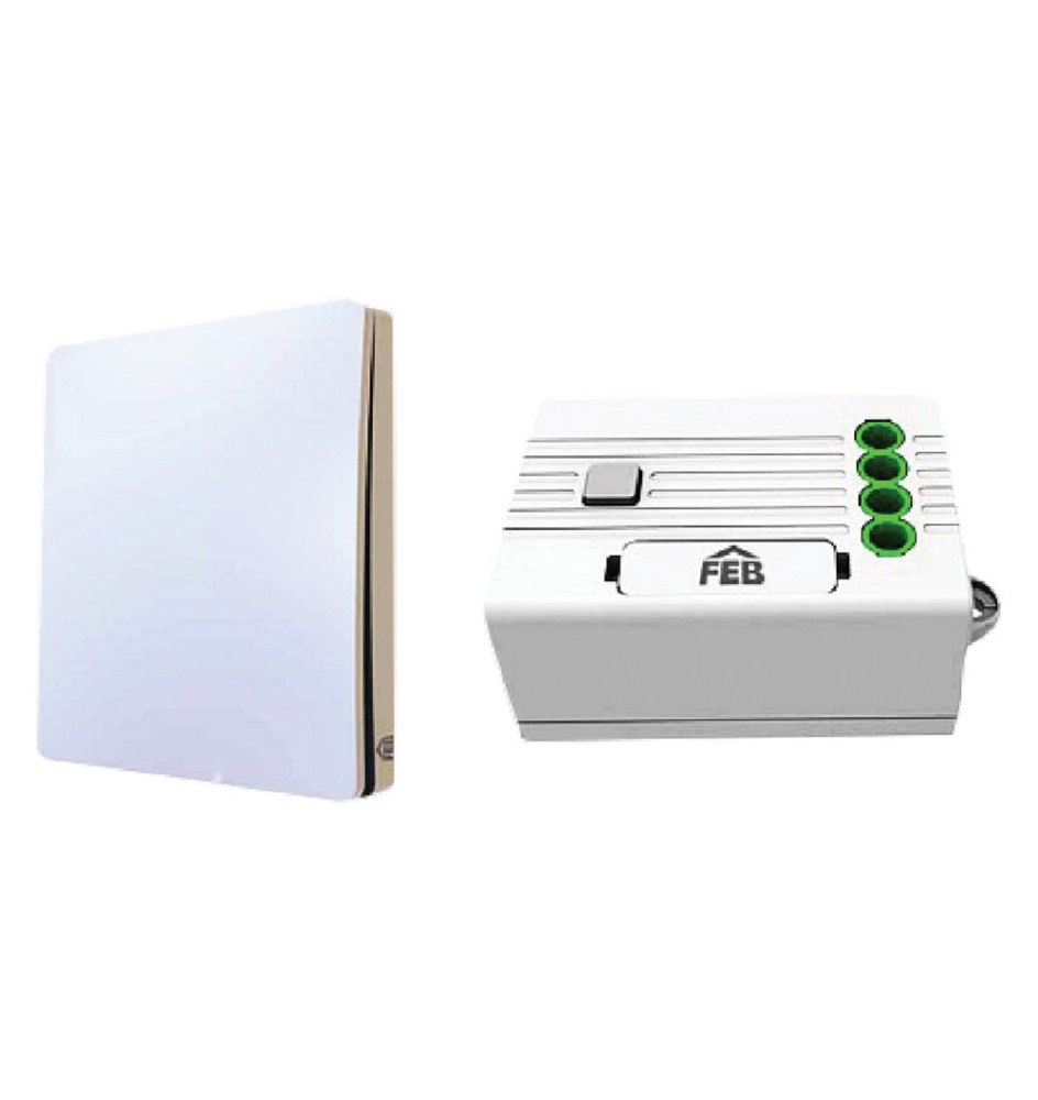 RELE' SINGOLO CON PULSANTE SINGOLO '9301' art. 9320 + 9321