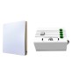RELE' SINGOLO CON PULSANTE SINGOLO '9301' art. 9320 + 9321