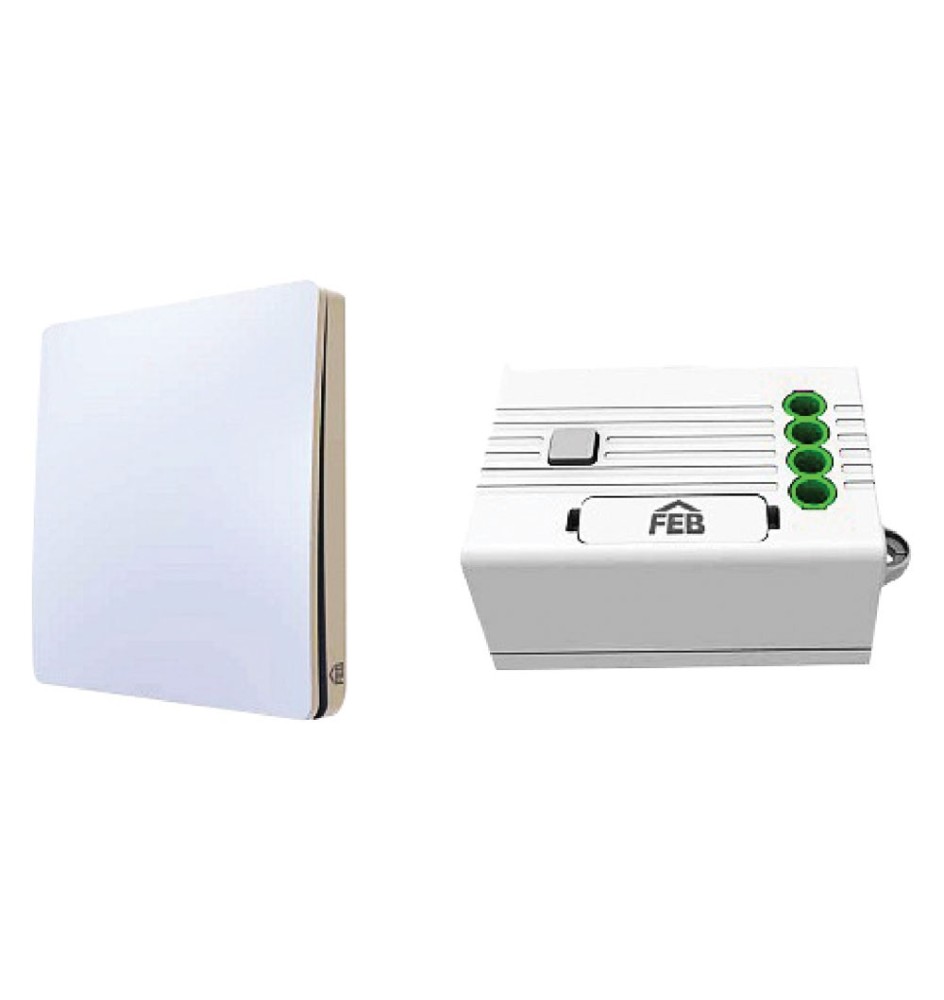 RELE' IMPULSIVO SINGOLO CON PULSANTE SINGOLO '9303' art. 9320 + 9324