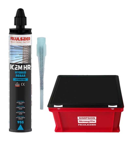 ANCORANTE CHIMICO PACK PROMO 'KEM HR PACK' cartuccia ml 300