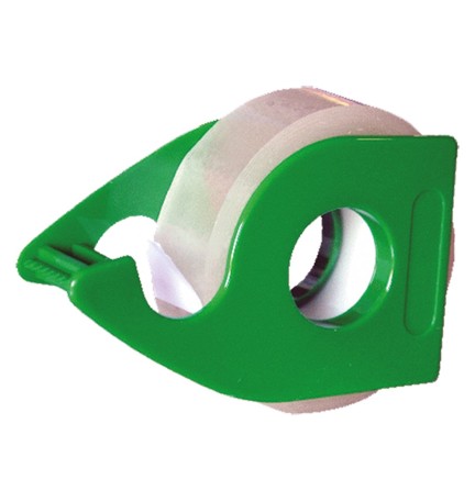 NASTRO TRASPARENTE CON DISPENSER mm. 15 x 33 mt