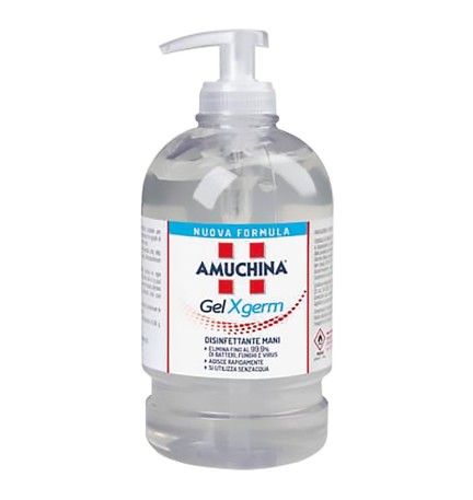 AMUCHINA DISINFETTANTE MANI GEL 'XGERM' ml 500