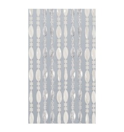 TENDA A PERLINE 0662-25 - cm. 120x230 / avana - ghiaccio