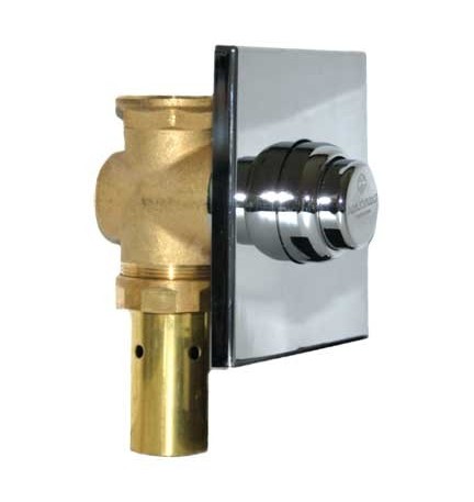 FLUSSOMETRO INCASSO A PULSANTE 3/4 Ø 25