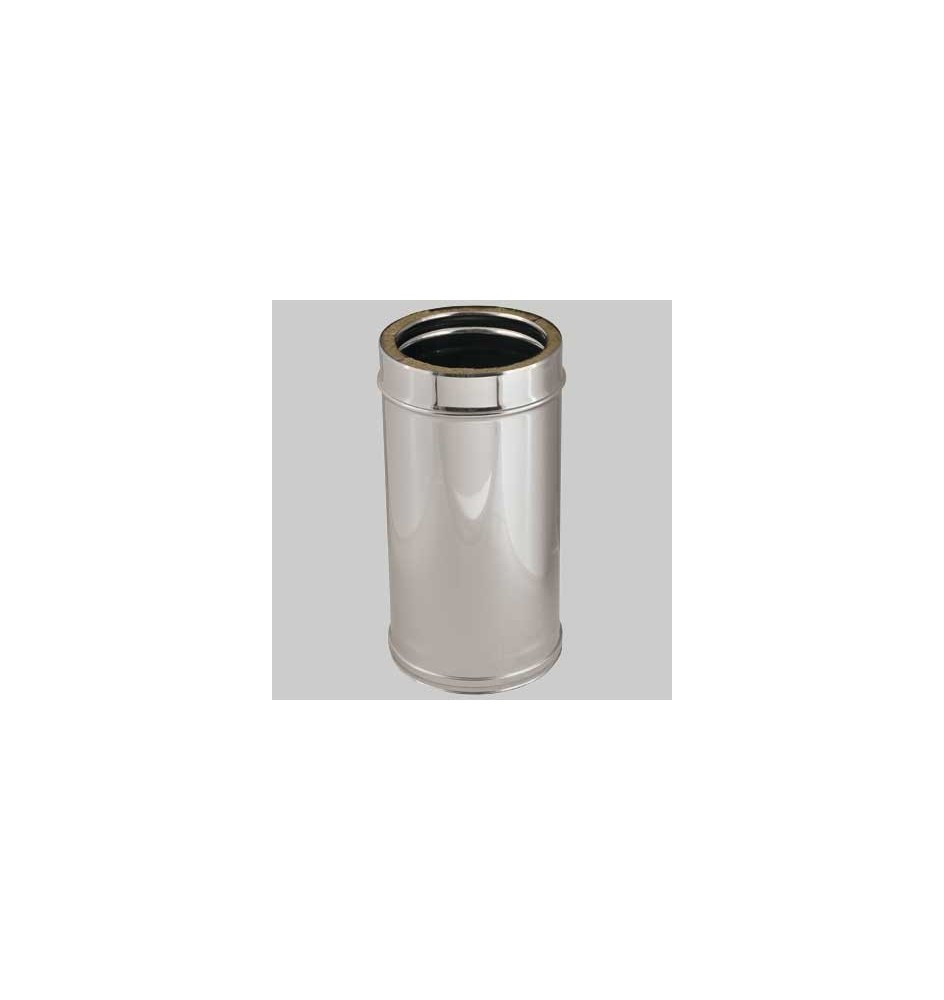 ELEMENTO DIRITTO MT1 DOPPIA PARETE Int. Ø 150 - Est. Ø 200