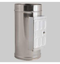 MODULO D'ISPEZIONE DOPPIA PARETE Int. Ø 130 - Est. Ø 180