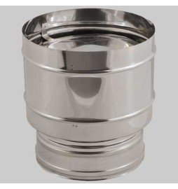 CAPPELLO ANTIRIFLUSSO DOPPIA PARETE DIAMETRO ESTERNO FEMMINA Int. Ø 150 -...