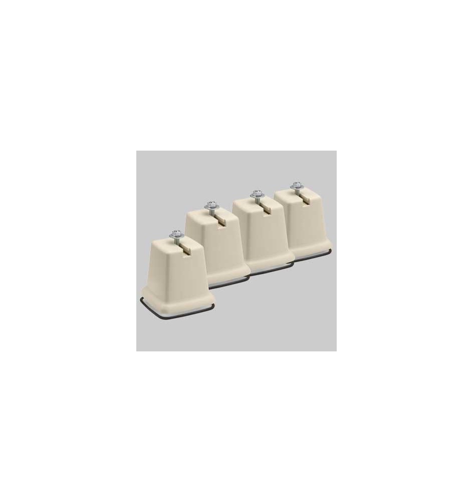 SUPPORTI A PAVIMENTO KG 100 Kit 4 pz