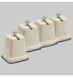 SUPPORTI A PAVIMENTO KG 100 Kit 4 pz